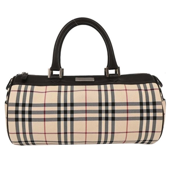 Burberry Handbags - Burberry Beige Burberry Check Handbag